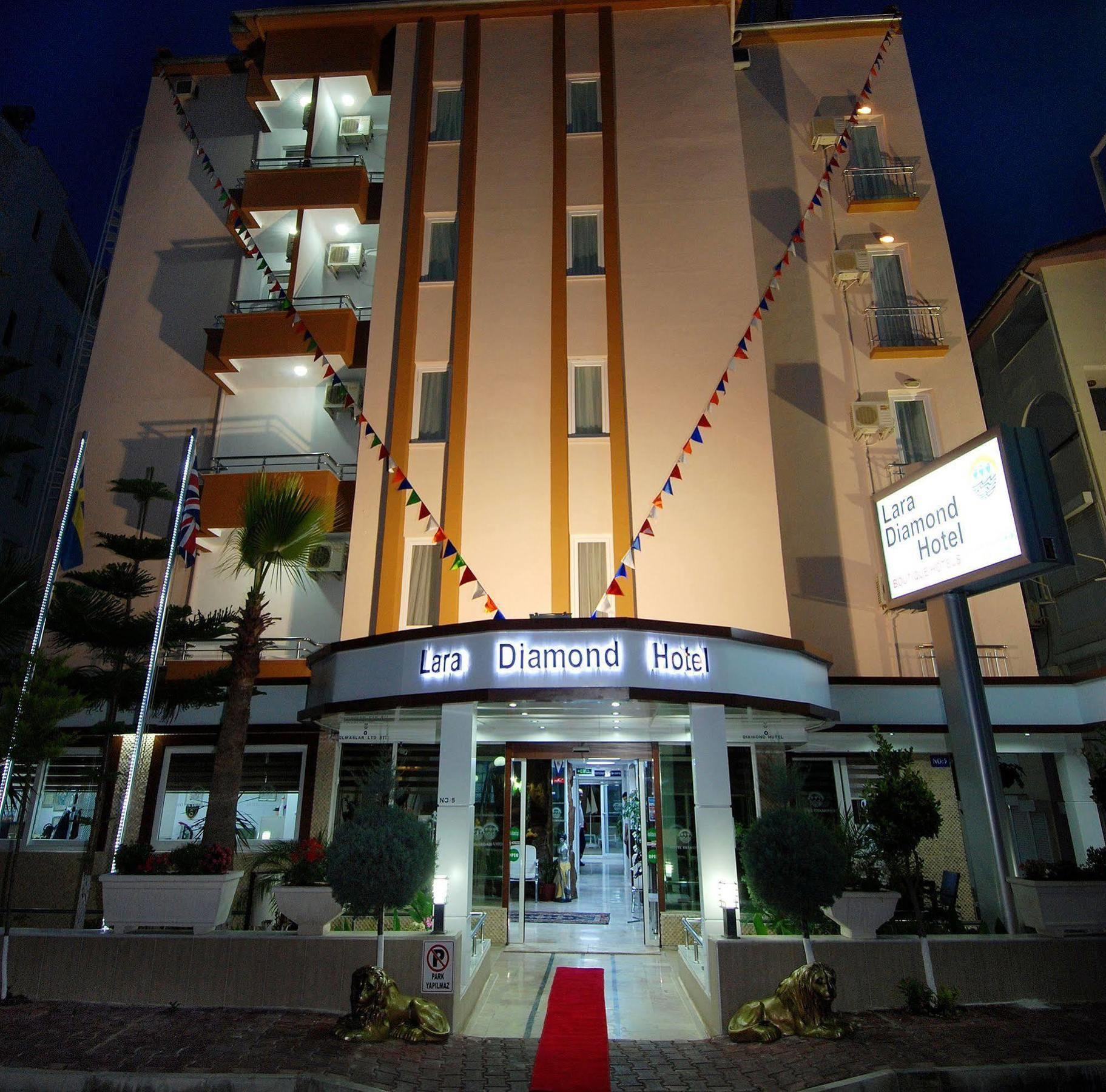 Lara Diamond Hotel Antalya Exteriör bild