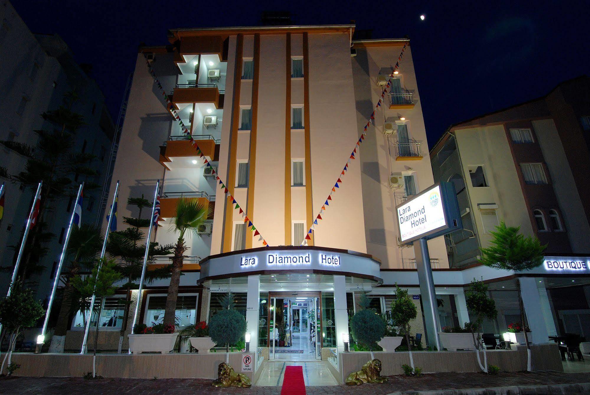 Lara Diamond Hotel Antalya Exteriör bild